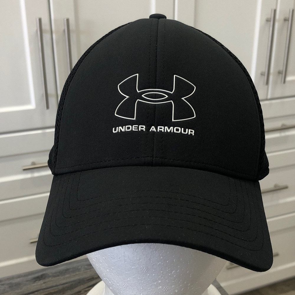 Under Armour Iso-Chill Driver Mesh Golf Cap | Men XL/XXL | Black
